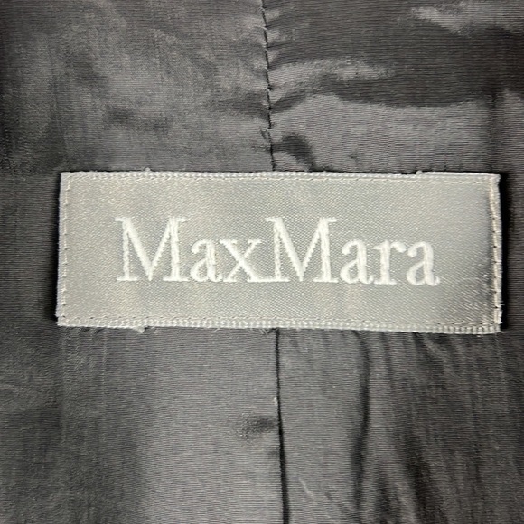 Max Mara Lycra Sensations Virgin Wool Grey Blazer - Picture 2 of 11